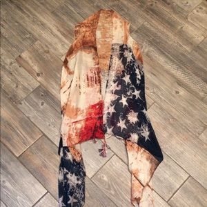 Sheer American Flag Kimono 🇺🇸 👘